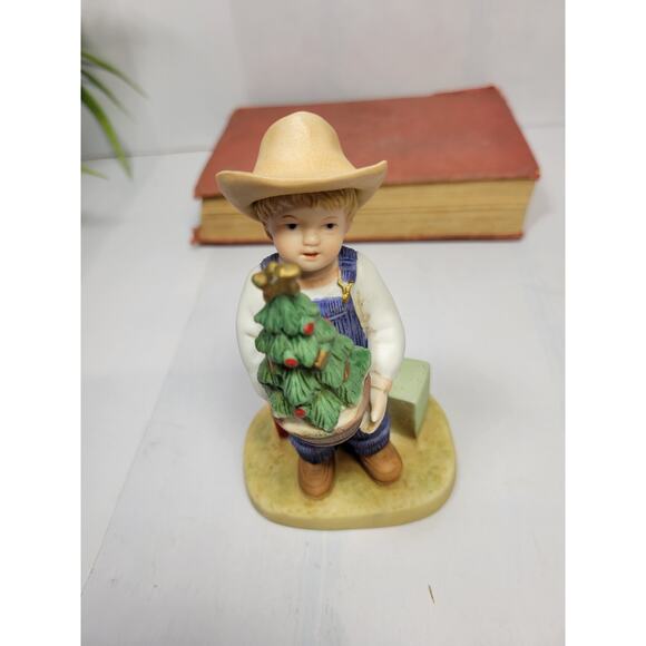 Vintage Denim Days, Christmas Surprise 1523 Danny Homco Figurine - Picture 5 of 6